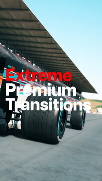 Premium Transitions Extreme 5 Variations VERTICAL &ndash; High Energy Extreme Transitions, Fast Camera Moves, Impact Wipes and Dynamic Action Effects for Professional Video Editing and Motion Graphics