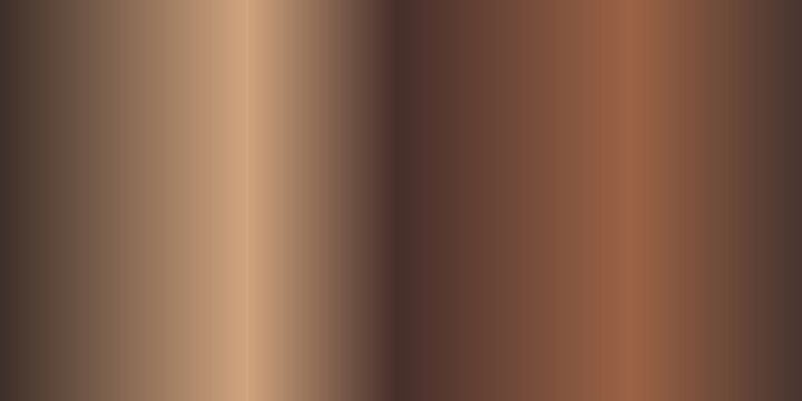 Smooth metallic bronze gradient texture with light and dark brown shades