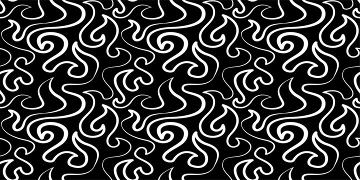 Flame Seamless Pattern. Fire flame seamless pattern. Abstract Fire Background. Abstract flame Background.