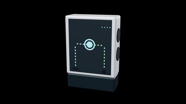 3D Solar Power Inverter Energy Flow Loop
