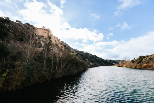 Hermitage Over Duero River
