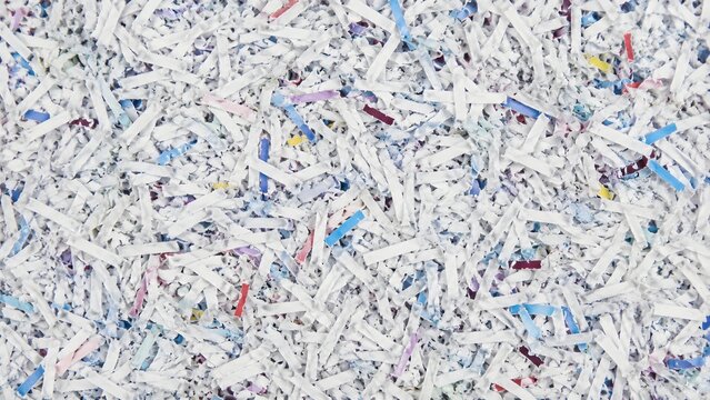 Shredded Paper Recycling Texture