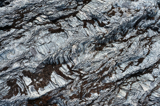 Folded Metamorphic Rock Pattern