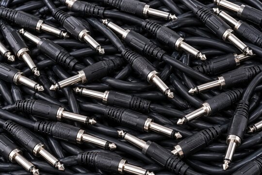 TS Cable Background. Electronic Cable Background.