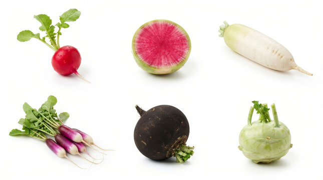 Bright red root vegetable resting on a clean white surface