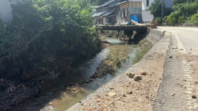 大雨被害 河川氾濫のイメージ