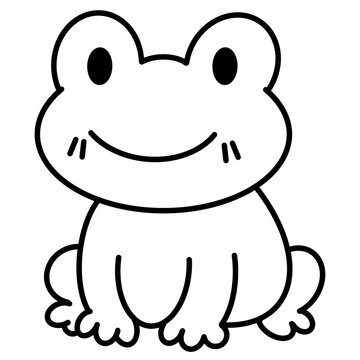 Cute frog