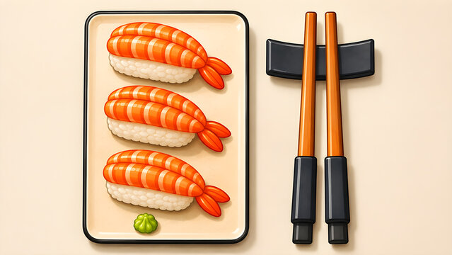 set of sushi
