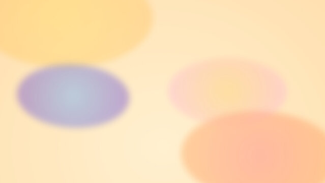 Abstract pastel-colored circles with a soft bokeh effect creating a gentle and dreamy background perfect for subtle design elements and artistic compositions with a hint of light