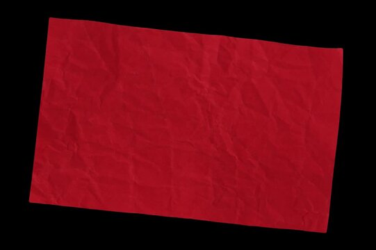 Deep crimson wrinkled carton texture for romantic and dramatic designs isolated