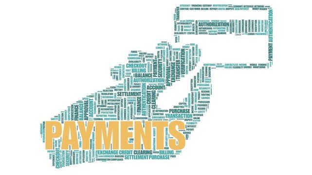 Pay With Confidence Animated Tag Cloud