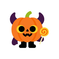 Naklejka premium halloween element color vector clipart
