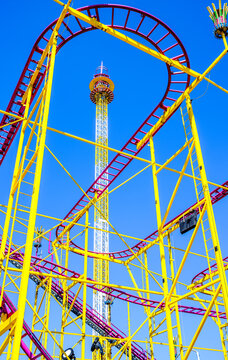 typical tracks of a rollercoaster