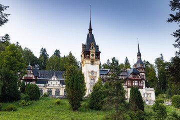 peles castle in Sinaia  Romania © Melinda Nagy