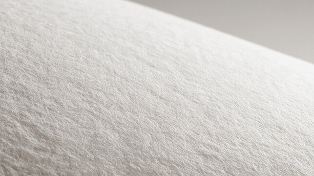 Macro White Textured Watercolor Paper Background Surface