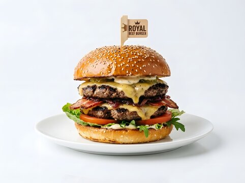 Royal Beef Burger - Ultimate Burger Collection &ndash; Delicious Gourmet Burgers 