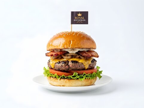 Royal Beef Burger - Ultimate Burger Collection &ndash; Delicious Gourmet Burgers 