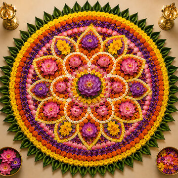 pookalam  onam