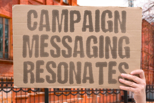"Campaign messaging resonates" Political rhetoric connects with audience concerns about economic security and national identity issues. MESSAGING. APPEAL. RESONANCE. AUDIENCE. COMMUNICATION.