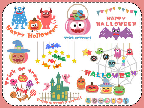 ハロウィン■ハロウィン素材のイラスト