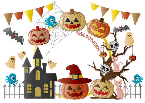 ハロウィン■ポストカード
