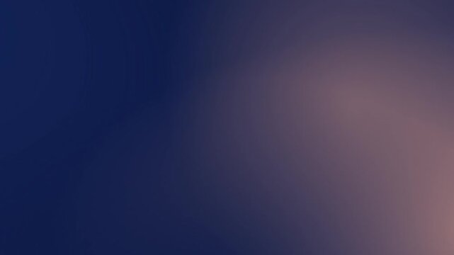 Premium abstract fluid gradient flow animation featuring very slow, smooth liquid transitions between deep navy (#0e1b48) and dusty rose (#c18d84) with abundant negative space. Designed for elegant we