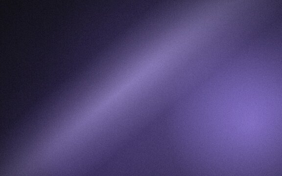 Abstract dark purple background with a soft diagonal light beam and subtle grainy texture for design