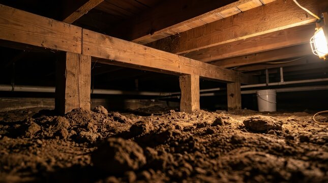 Ensuring crawl space integrity through professional repairs and remediation.