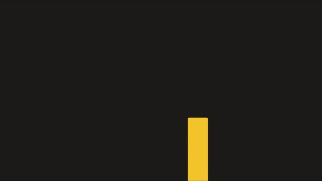 Minimalist animated bar chart graph rising and falling on dark background, for financial data, analysis and business, growth animation 4k