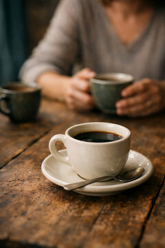 Pausa para o Caf&eacute; em Ambiente R&uacute;stico e Aconchegante