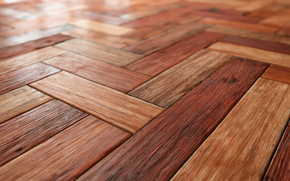 Herringbone parquet wood flooring texture