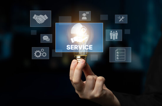 Customer service and support workflow with cooperation, communication, maintenance, and checklist icons for efficient service operation and user satisfaction Latch