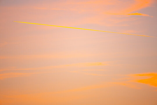 sunset orange cloud soft pastel sky background texture