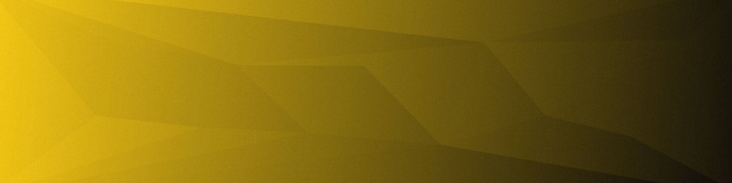 Abstract stone and yellow Organic Geometric Background &ndash; Faceted Crystal Mosaic Banner with Light Reflections