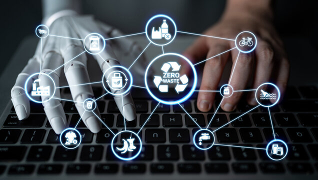 Artificial intelligence helps achieve zero waste goals by optimizing recycling processes. AI technology analyzes data to create sustainable solutions, promoting a zero waste future. Entice