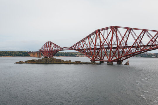 Sailing out of Rosyth into the Firth of Forth with views of the iconic bridges and estuary landscape, August 2026