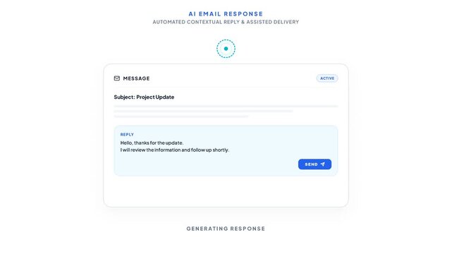 AI Email Response Automation and Intelligent Reply Generation

