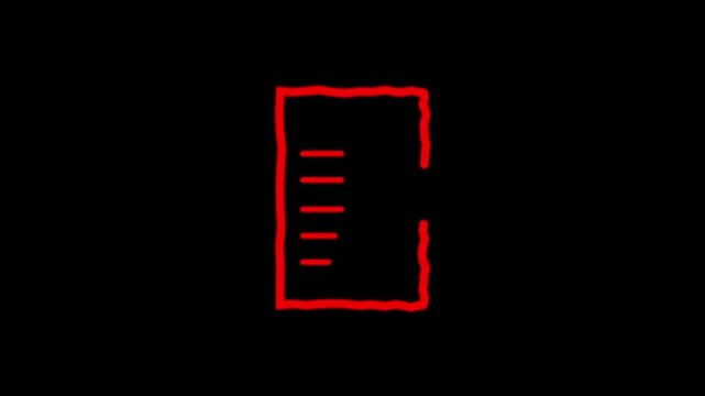 animation - modern file glitch background. 4k footage pixel motion icon