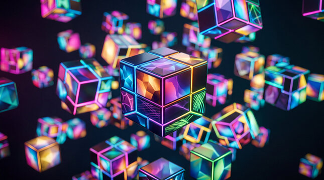 Floating Cubes for Creative Thought