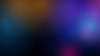 Vibrant cosmic space illustration with bright purple and deep blue nebula cloud effect © Abdulla
