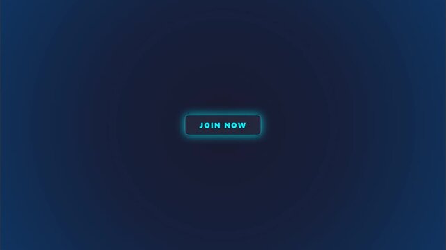 Glowing Join Now Button on Dark Blue Background
