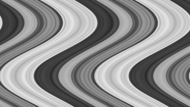 Seamless Ocean Wave pattern, flowing ripple wave lines, charcoal and pale gray tones. Tileable