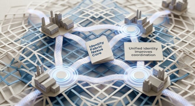 Distributed Industrial Network with Central Identity Nexus