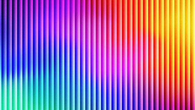 Abstract colorful vertical lines pattern with a bright rainbow gradient