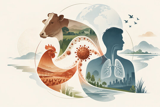 The Next Spillover: Poultry, Mammals, Humans and Influenza Evolution. H5N1, H7N7, H5N8, H5N6
