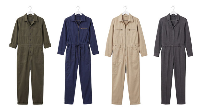 jumpsuit PNG set , white background as transparent