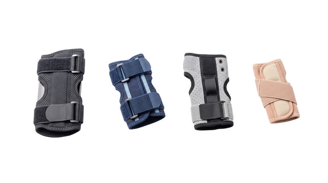 wrist brace PNG set , white background as transparent