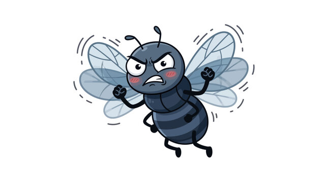  fly buzzing angrily