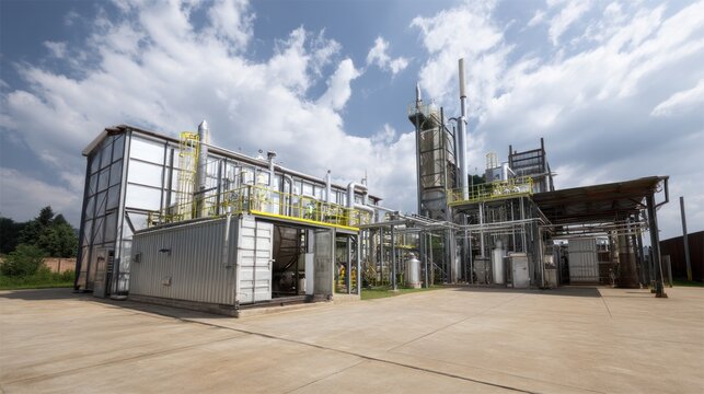 Bioenergy facility converting hemp to fuel