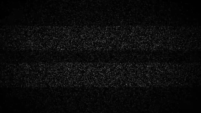 TV snow or noise background. Detuned analog tele visor. Bad Tv Signal - Static tv noise, Old film VHS tv overlay effect, Retro noise tv grain texture footage . 4k